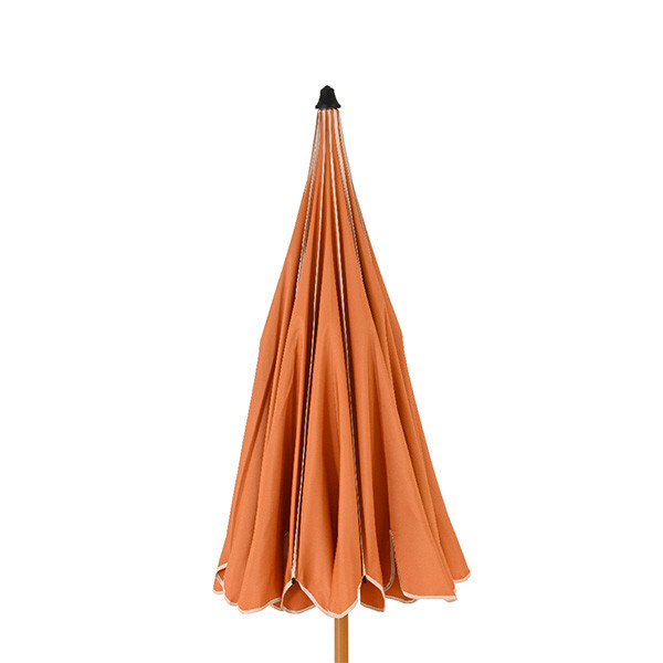 Decoris Parasol | Decoris | Ø 195 x 215 cm (Oranje, Rond) 843709 K170105500 - 4
