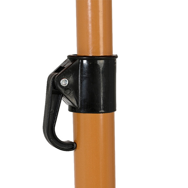 Decoris Parasol | Decoris | Ø 195 x 215 cm (Oranje, Rond) 843709 K170105500 - 5