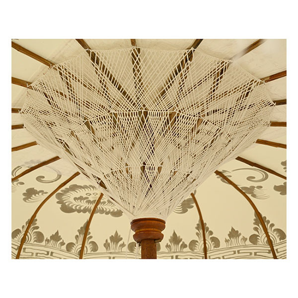 Decoris Parasol | Decoris | Ø 200 x 260 cm (Geel, Rond) 872263 K170105716 - 4