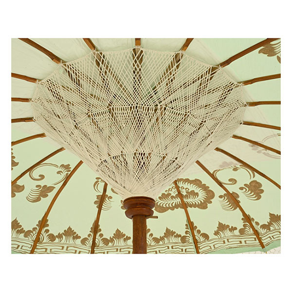 Decoris Parasol | Decoris | Ø 200 x 260 cm (Groen, Rond) 872266 K170105719 - 4