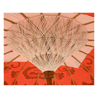 Decoris Parasol | Decoris | Ø 200 x 260 cm (Oranje, Rond) 872264 K170105717 - 4