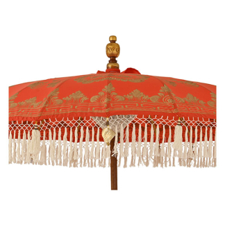 Decoris Parasol | Decoris | Ø 200 x 260 cm (Oranje, Rond) 872264 K170105717 - 3