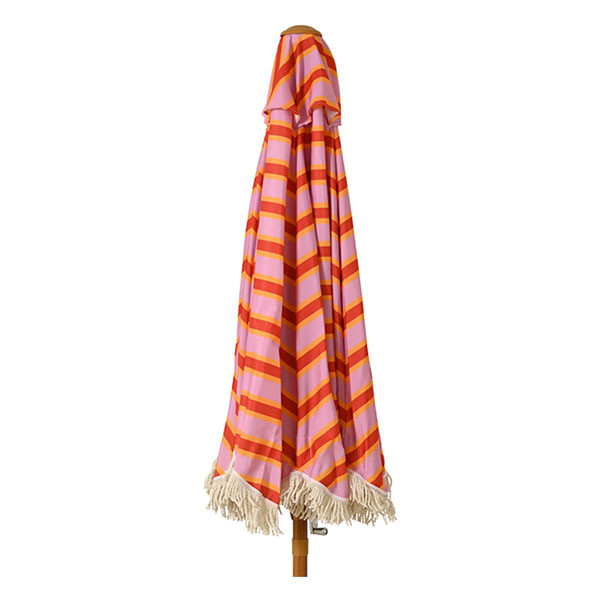 Decoris Parasol | Decoris | Ø 220 x 210 cm (Lila gestreept, Rond) 874557 K170105805 - 4