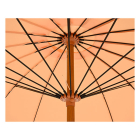 Decoris Parasol | Decoris | Ø 250 x 235 cm (Perzik, Rond) 843532 K170105797 - 3