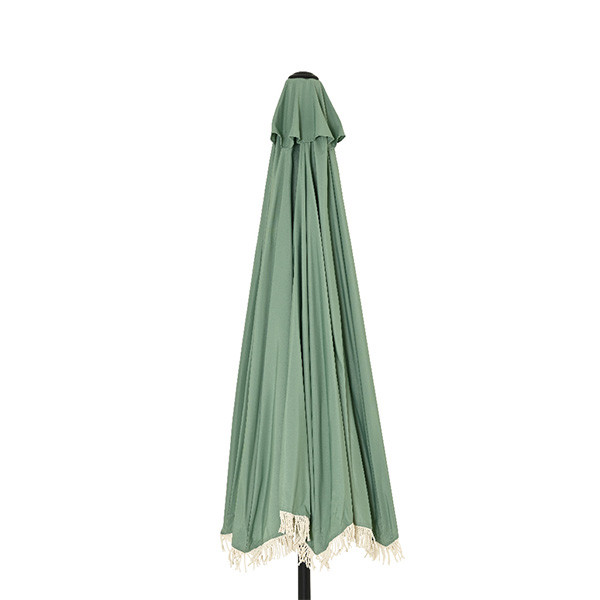 Decoris Parasol | Decoris | 270 x 135 x 235 cm (Groen/Wit, Half) 843530 K170105497 - 3
