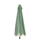 Decoris Parasol | Decoris | 270 x 135 x 235 cm (Groen/Wit, Half) 843530 K170105497 - 3