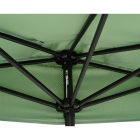 Decoris Parasol | Decoris | 270 x 135 x 235 cm (Groen/Wit, Half) 843530 K170105497 - 4