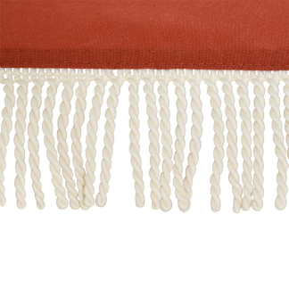 Decoris Parasol | Decoris | 270 x 135 x 235 cm (Oranje/Wit, Half) 843529 K170105496 - 6