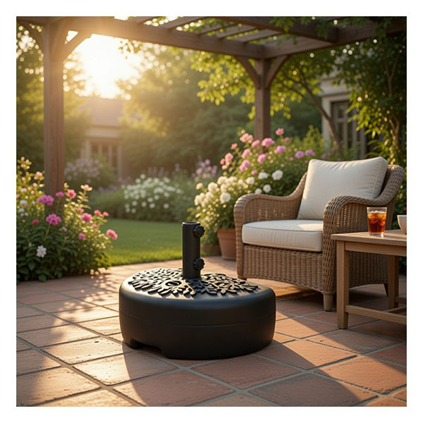 Decoris Parasolvoet | Decoris (Vulbaar tot 28 kg, Voor palen van Ø 38 – 48 mm) 843549 K170105498 - 2