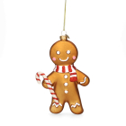 Decoris Peperkoekmannetje kerst ornament | Decoris (Glas) 123468 K151000939 - 2