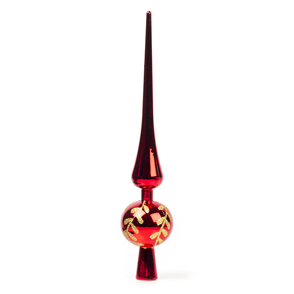 Decoris Piek kerstboom | Decoris (Klassiek, Rood, Gouden glitters) 29914 K151000737 - 1