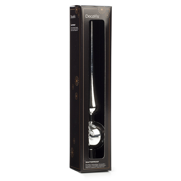Decoris Piek kerstboom | Decoris (Klassiek, Zilver, Zilveren glitters) 29916 K151000739 - 2