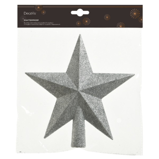 Decoris Piek kerstboom (Ster, Zilver) 029541 K151000430 - 