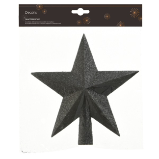 Decoris Piek kerstboom (Ster, Zwart) 029554 K151000474 - 