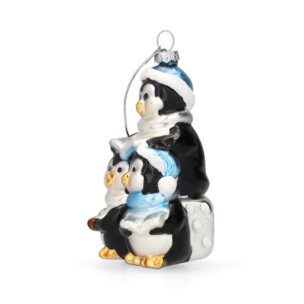 Decoris Pinguïn kerst ornament | Decoris (Glas) 129696 K151000940 - 1