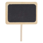 Decoris Plantenlabel | 12 stuks (30 cm, MDF, Naturel) 862420 K170116211 - 2