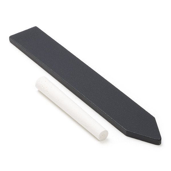Decoris Plantenlabel | Decoris | 4 stuks (16.5 cm, Leisteen-look, Incl. krijtje) 861750 K170116209 - 1