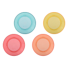 Decoris Schaaltjes | Decoris | 4 stuks (Kunststof, Gekleurd) 874590 K170105722 - 2