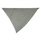 Decoris Schaduwdoek driehoek | Decoris | 3 x 3 meter (UPF 30+, Sterrenpatroon, Grijs) 842095 K170104789 - 1