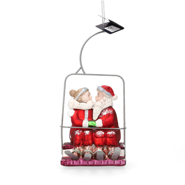 Decoris Skilift kerst ornament | Decoris (Glas) 121475 K151000936 - 3