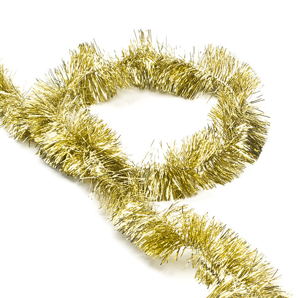 gebed Slordig 945 Slinger kerstboom | 2.7 meter (Goud) Decoris Kabelshop.nl