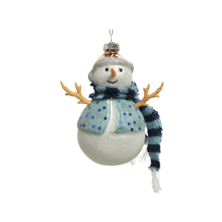 Decoris Sneeuwpop ornament | Decoris (Glas) 120480 K151000931