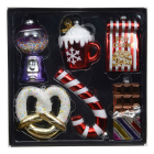 Decoris Snoep kerst ornament | Decoris | Set van 6 (Kunststof) 26378 K151001681 - 1