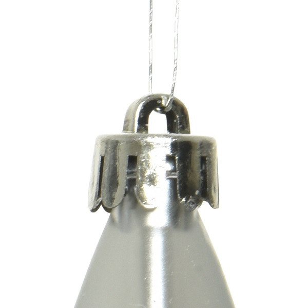 Decoris Ster kerst ornament | Decoris | 6 stuks (Zilver) 027861 K151000428 - 4