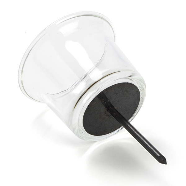 Decoris Theelichthouder | Decoris | Ø 6 x 10 cm (Glas, Steel, Helder) 642860 K151000746 - 3