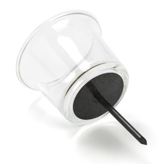 Decoris Theelichthouder | Decoris | Ø 6 x 10 cm (Glas, Steel, Helder) 642860 K151000746 - 3