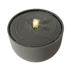 Decoris Tuinfontein | Decoris | Rond | Ø 33 x 22.5 cm (Led, Grijs) 896180 K170105821 - 4