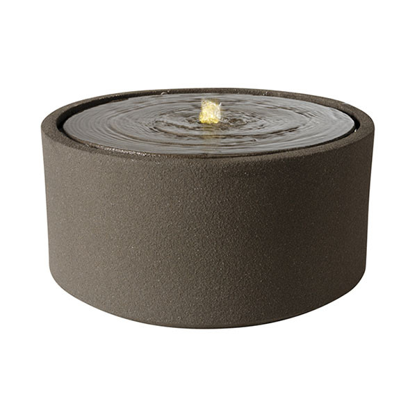 Decoris Tuinfontein | Decoris | Rond | Ø 49 x 25 cm (Led, Grijs) 896170 K170105820 - 1