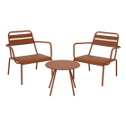 Decoris Tuinset | Decoris | Viborg (Staal, 3-delig, Bruin) 843842 K170105809 - 1