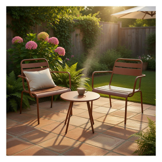 Decoris Tuinset | Decoris | Viborg (Staal, 3-delig, Bruin) 843842 K170105809 - 4