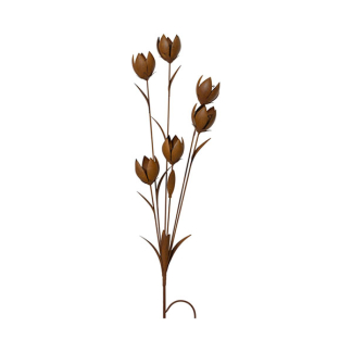 Decoris Tuinsteker tulpen | Decoris | 96 cm (IJzer, Bruin) 873170 K170105743