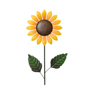 Decoris Tuinsteker zonnebloem | Decoris | 105.5 cm (IJzer, Geel) 809538 K170105739