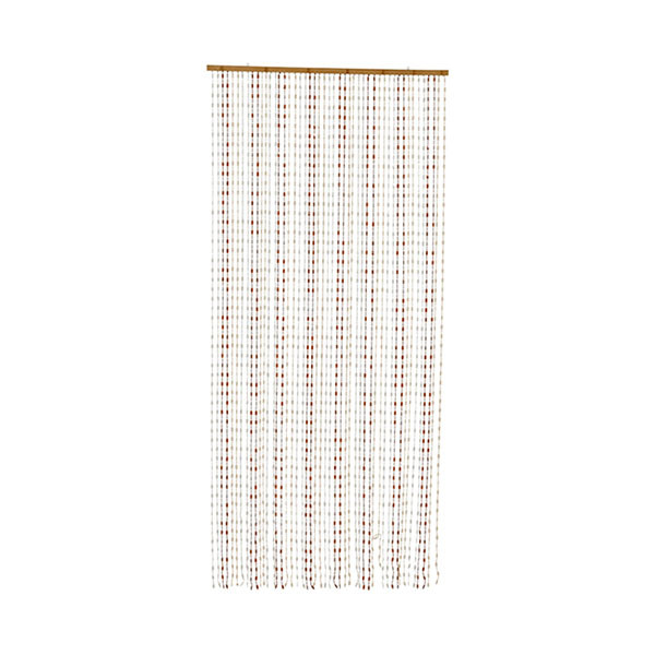 Decoris Vliegengordijn | Decoris | 90 x 200 cm (Bamboe roede, Kunststof, Kleurrijk) 891214 K170105732 - 1