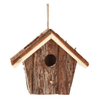 Vogelhuisje | Decoris | 16.5 x 12 x 14 cm (Hangend, Hout)