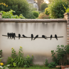 Decoris Wanddecoratie | Decoris | 119 x 1.5 x 18 cm (IJzer, Zwart) 803689 K170105752 - 3