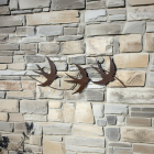 Decoris Wanddecoratie | Decoris | 39 x 107.5 x 1.5 cm (IJzer, Bruin) 873079 K170105753 - 2