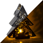 Decoris Waxinelichthouder kerst | 17 x 21 cm (Kerstboom, Binnen) 523235 K150304026 - 1