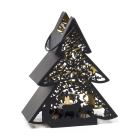 Decoris Waxinelichthouder kerst | 17 x 21 cm (Kerstboom, Binnen) 523235 K150304026 - 2