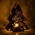 Decoris Waxinelichthouder kerst | 17 x 21 cm (Kerstboom, Binnen) 523235 K150304026 - 3