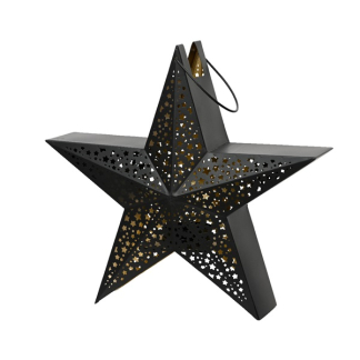 Decoris Waxinelichthouder kerst | 31 x 30 cm (Ster, Binnen) 523245 K150304028 - 4