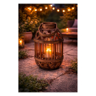 Decoris Windlicht | Decoris | Ø 22.5 x 35 cm (Bamboe) 835685 K170105715 - 3