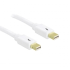 Delock Thunderbolt kabel - Delock - 0.5 meter (Wit) 83165 K010405004 Delock Thunderbolt kabel - Delock - 0.5 meter (Wit) 83165 K010405004