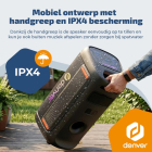 Denver Bluetooth speaker | Denver | BPS370 (2 woofers, IPX4, USB, Microfoon, LED, 1000W, 3600 mAh, 4 uur batterij) BPS-370 K105005303 - 8