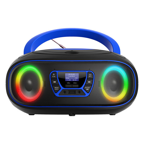 Denver Cd-speler | Denver | FM | DAB + (Bluetooth, Led, USB, AUX, Blauw) TDB-212BU BLUE K105005332 - 2