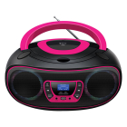 Denver Cd-speler | Denver | FM | DAB + (Bluetooth, Led, USB, AUX, Roze) TDB-212P PINK K105005334 - 1