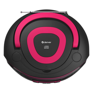 Denver Cd-speler | Denver | FM | DAB + (Bluetooth, Led, USB, AUX, Roze) TDB-212P PINK K105005334 - 5